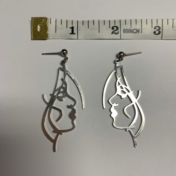 Silver earrings - Picture 3 of 5